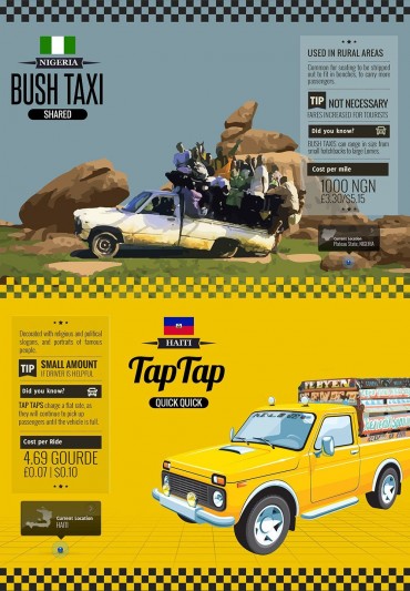 Around the world Taxis 12