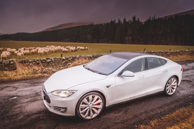 Tesla Model S P85 Scotland Trip 110