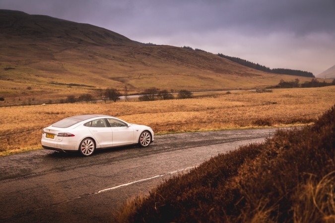 Tesla Model S P85 Scotland Trip 116