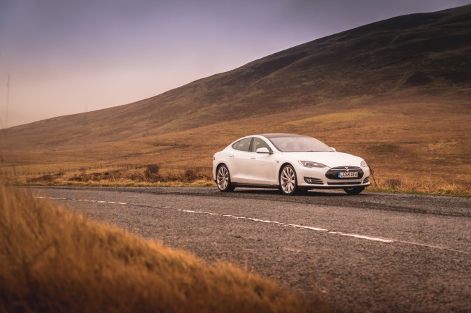 Tesla Model S P85 Scotland Trip 120