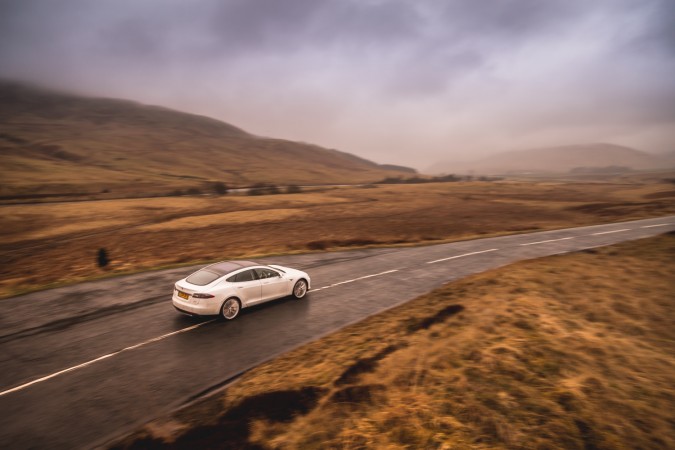 Tesla Model S P85 Scotland Trip 130