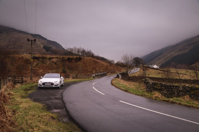 Tesla Model S P85 Scotland Trip 205