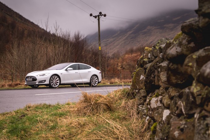 Tesla Model S P85 Scotland Trip 206