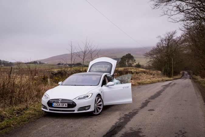 Tesla Model S P85 Scotland Trip 35