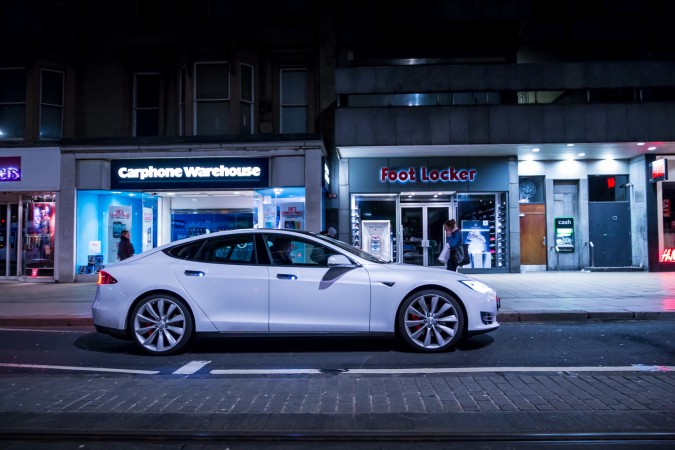 Tesla Model S P85 Scotland Trip 70