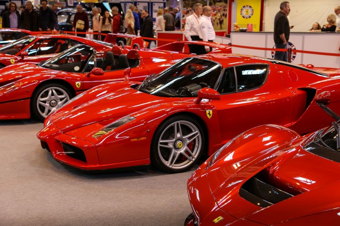 Lancaster Insurance Classic Motor Show 2015 Ferrari Line Up 10