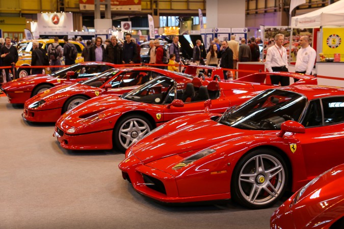 Lancaster Insurance Classic Motor Show 2015 Ferrari Line Up 11