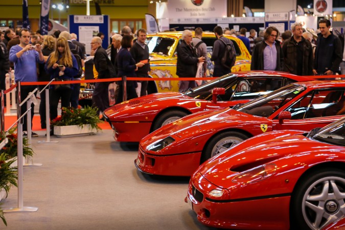 Lancaster Insurance Classic Motor Show 2015 Ferrari Line Up 12