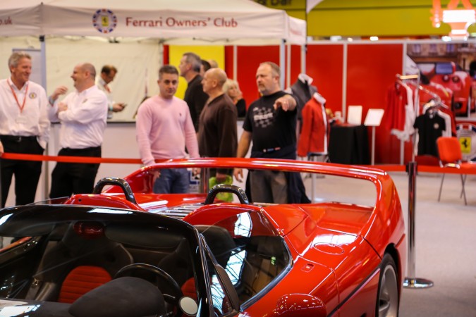 Lancaster Insurance Classic Motor Show 2015 Ferrari Line Up 18