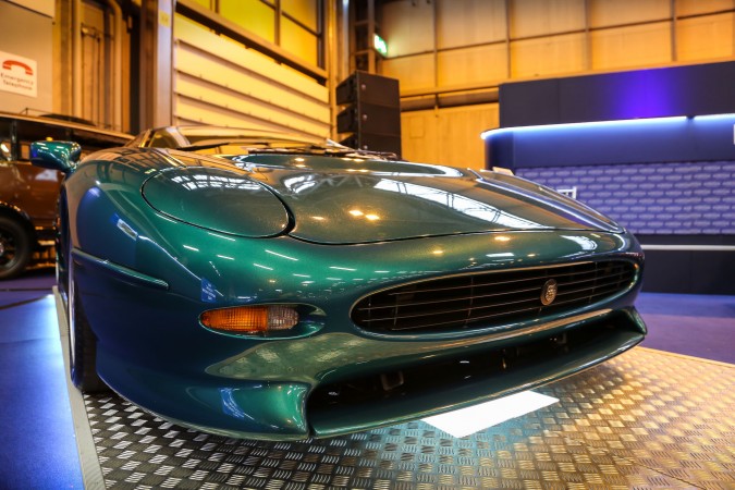 Classic Motor Show 2015 One of the most striking cars of all time? The Jaguar XJ220