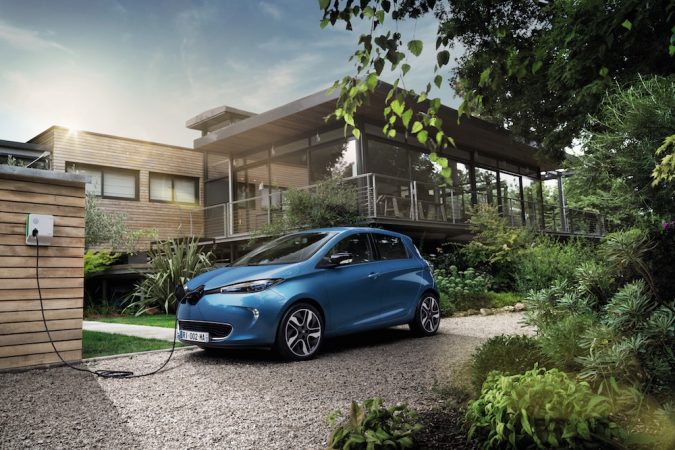 Letting the ZOE charge is a great excuse to go and make a brew. Source: Newspress/Renault