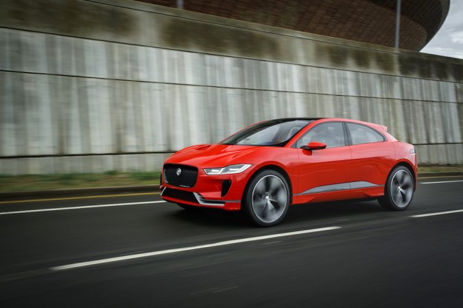 Jaguar's first electric car - the I-PACE