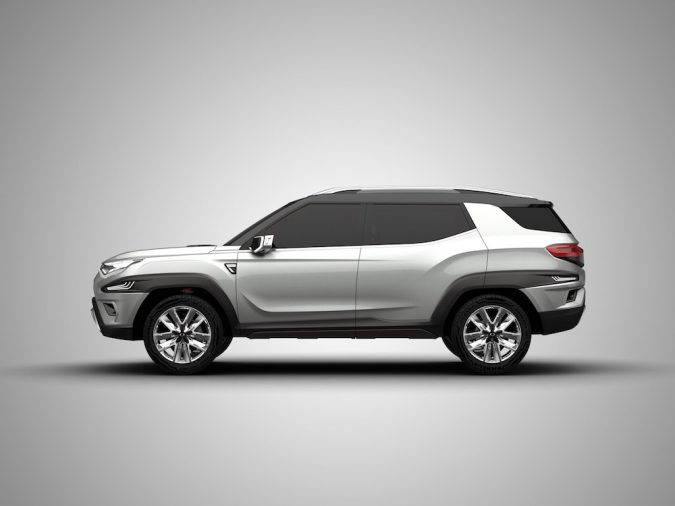 SsangYong XAVL concept side