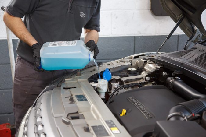 Keeping your car's fluids topped up is a good way to prevent wear and tear.