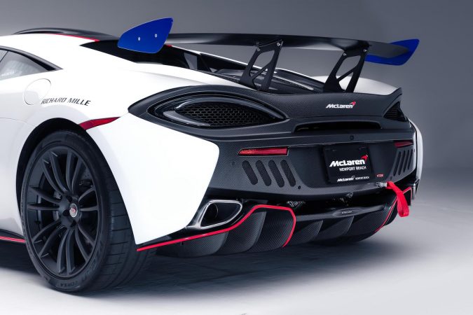 McLaren MSO X rear diffuser