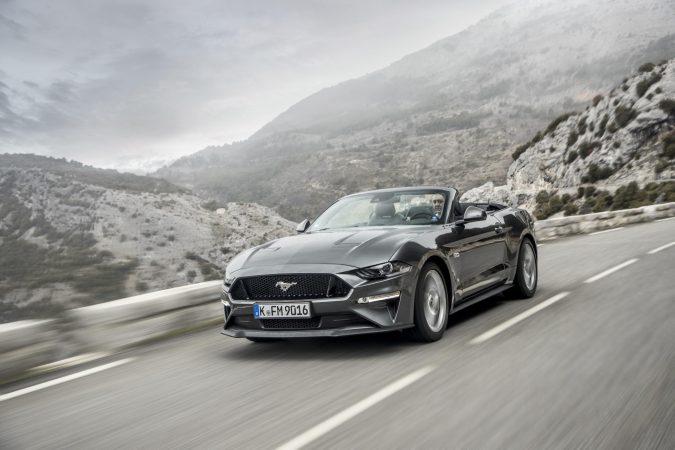 New Ford Mustang Grey