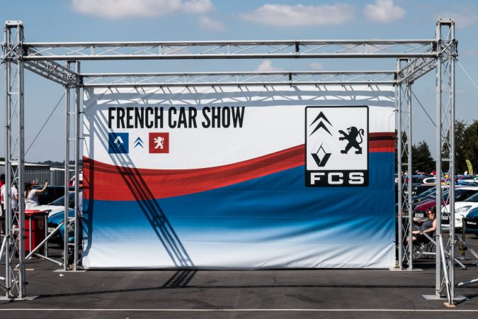 French Car show branding