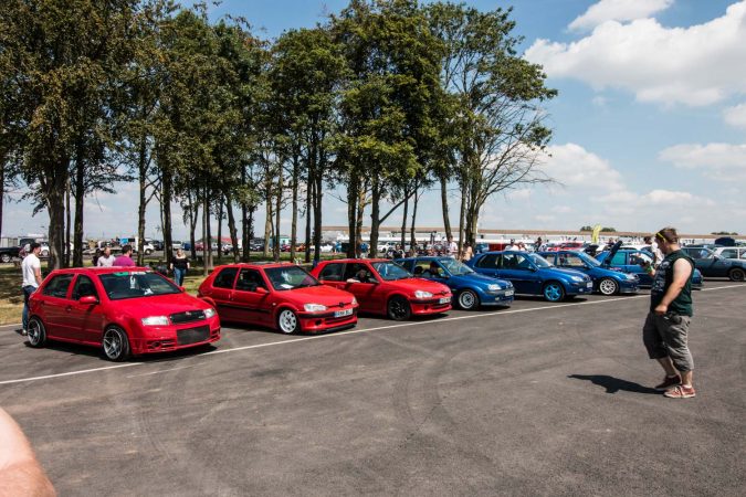 Hatchback car club. Saxo's and 106's - French Car Show 2018