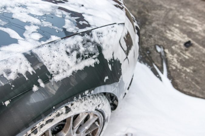 ValetPRO Foamula 1 Snow Foam On Car