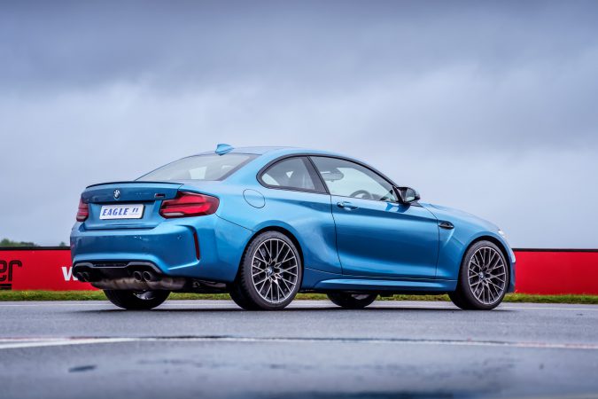 BMW M2 using 245/35/19 front and 265/35/19 rears Goodyear Eagle F1 SuperSport tyres