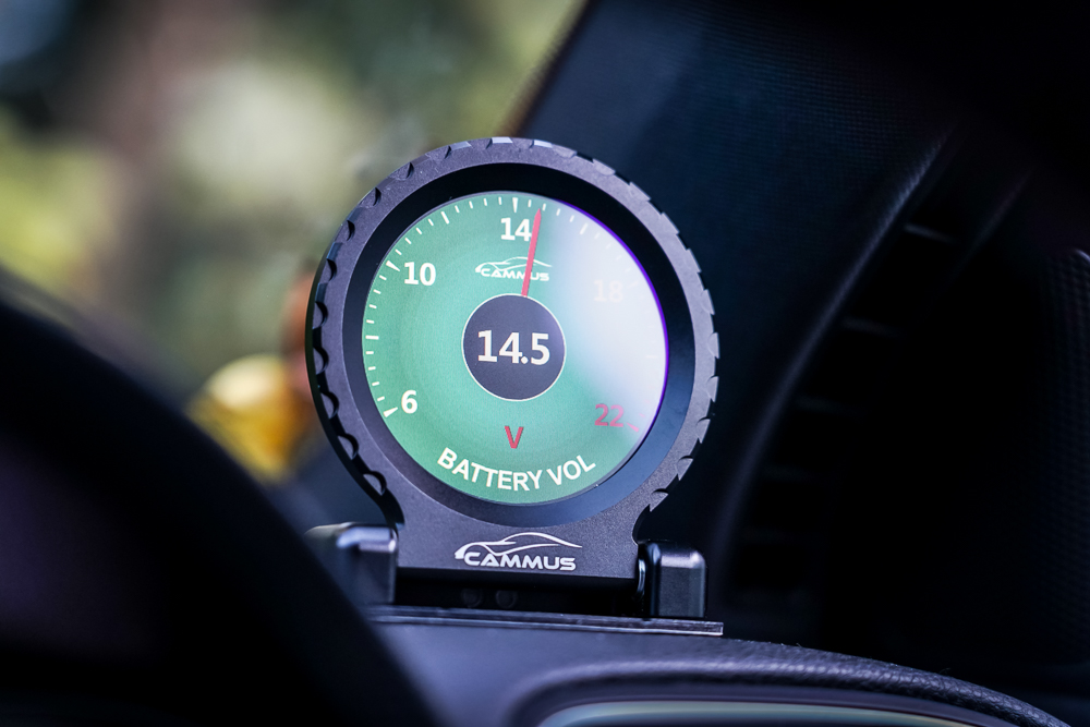 LCD Gauge iRound Review Digital Metrics From Car OBD