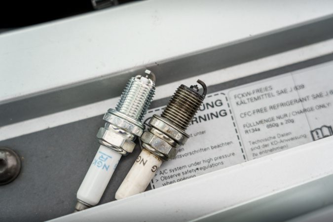 Spark plugs, although designed for a long time, will eventually need replacing.