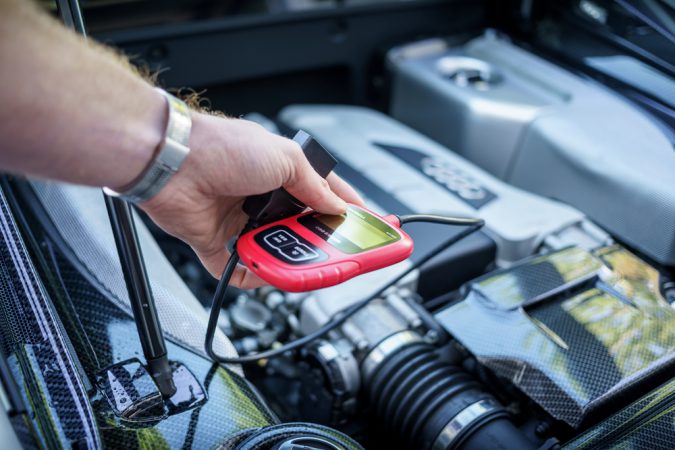 An OBD sensor can diagnose faults within a car's ECU, and ensure everything works fine.