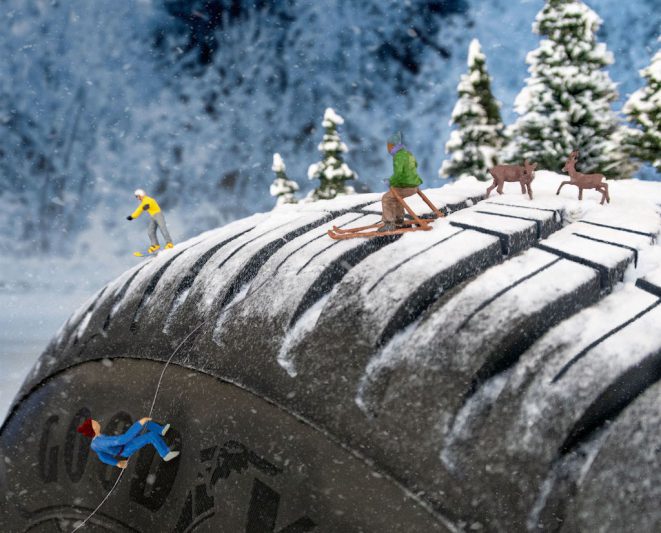 Winter tires offer better traction and usability in colder temperatures.