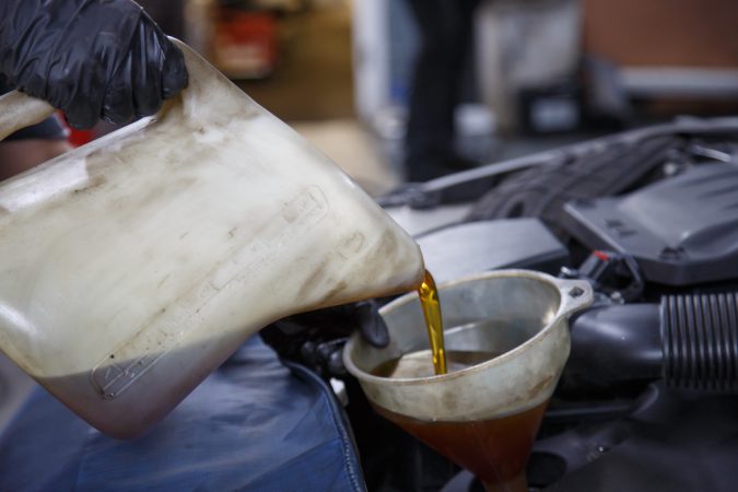 Power steering fluid can turn darkened, sludgy, or smell like its burnt if not changed.
