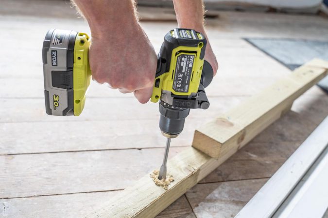 Ryobi's RDD18X is only a conventional rotary drill, but it works well in that regard.