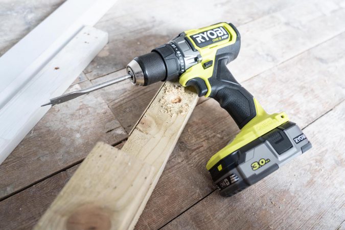 The Ryobi RDD18X is a great drill to have in your garage. 