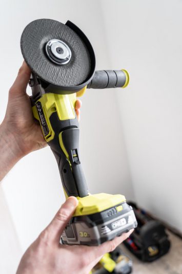 Ryobi's new RAG18X is a great little grinder to add into your tools collection.