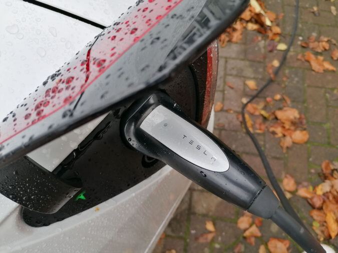Electric cars charging electrical comparison