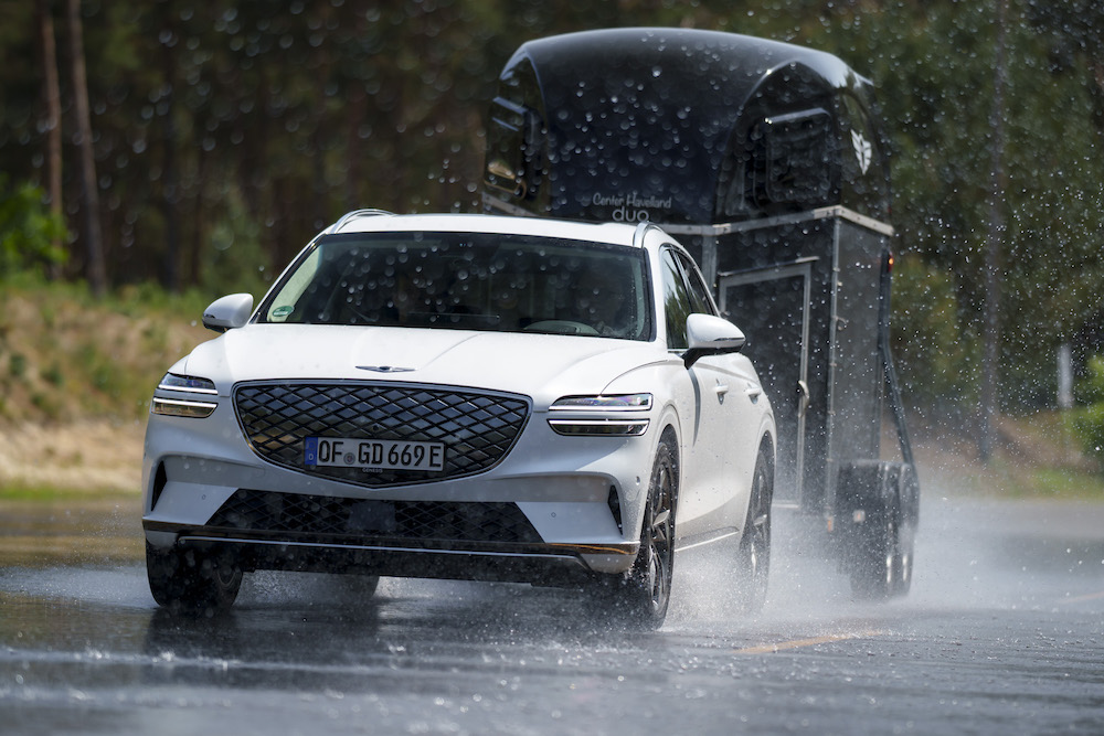 Towing With An Electric Car Experience In The Genesis GV70