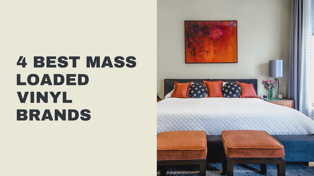 'Video thumbnail for 4 Best Mass Loaded Vinyl Brands'