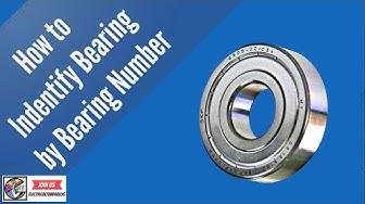 'Video thumbnail for How to Identify Bearings by Bearing Numbers - Calculation and Nomenclature'