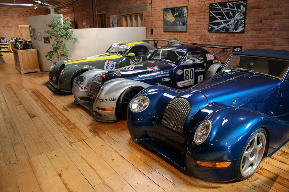 morgan sports car factory tour