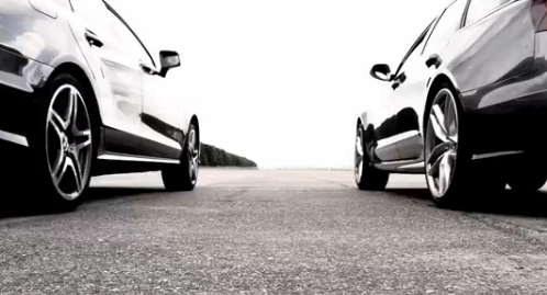 Audi RS6 v Mercedes CLS 63 AMG - Super Wagons vid merc