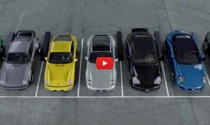 Creating a symphony with 7 generations of Porsche 911 7thporsche