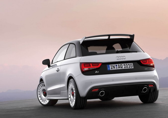 Audi A1 quattro /Standaufnahme