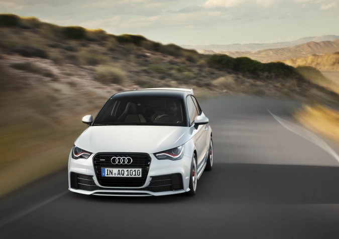 Audi A1 quattro/Fahraufnahme