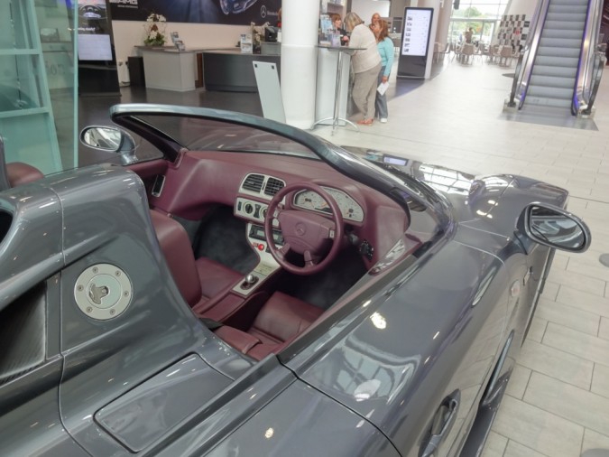 The only right hand drive example
