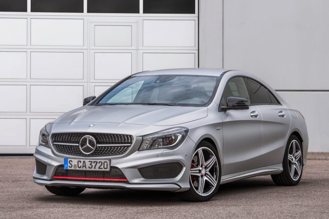 MB CLA 250 Sport front1
