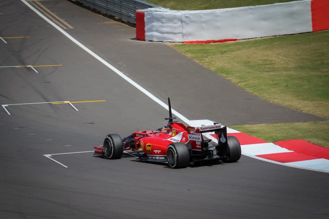 Silverstone F1 Testing 2014 RC 10