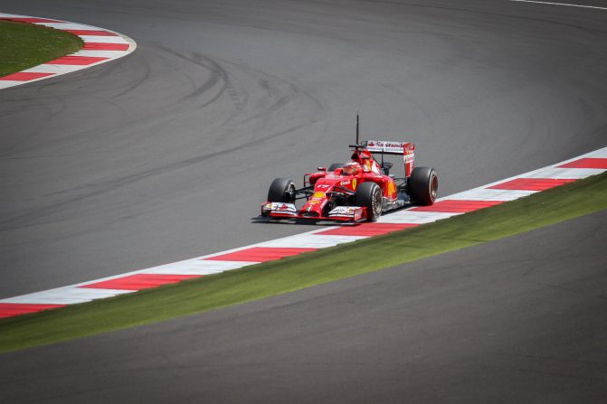 Silverstone F1 Testing 2014 RC 8