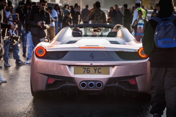 How Hot Does A Car Exhaust Get? Ferrari exhaust