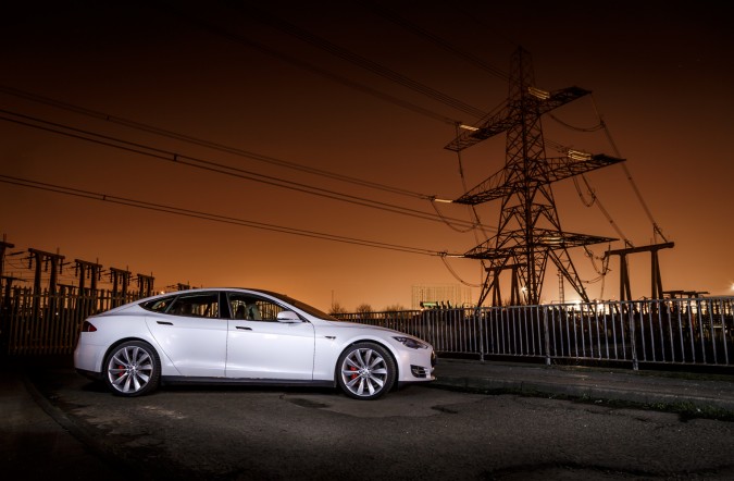 Tesla Model S P85 Birmingham 11