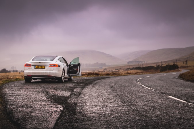 Tesla Model S P85 Scotland Trip 114 A708