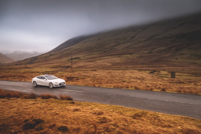 Tesla Model S P85 Scotland Trip 170