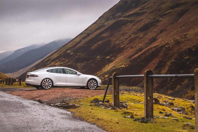 Tesla Model S P85 Scotland Trip 185